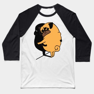 Hug Yourself Pug Baseball T-Shirt